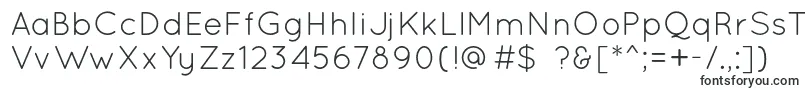 QuicksandBook-fontti – Insinöörifontit
