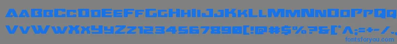 fuente Oceanicdriftexpand – Fuentes Azules Sobre Fondo Gris
