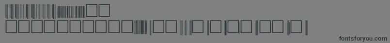 Шрифт V200013 – чёрные шрифты на сером фоне