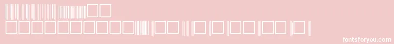 V200013 Font – White Fonts on Pink Background