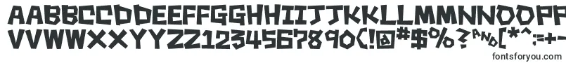 Шрифт SquareRough – шрифты для Adobe Indesign