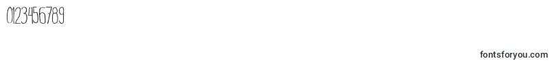 Finita Font – Fonts for Numbers and Digits