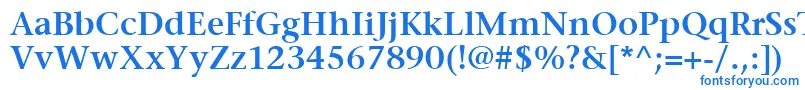 ItcStoneSerifLtSemibold Font – Blue Fonts