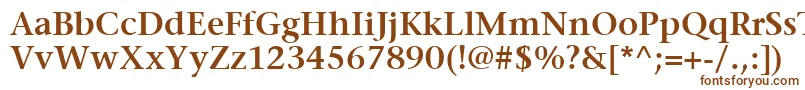 ItcStoneSerifLtSemibold Font – Brown Fonts