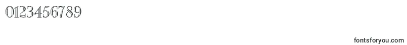 NeworleansengravedRegularDb Font – Fonts for Numbers and Digits