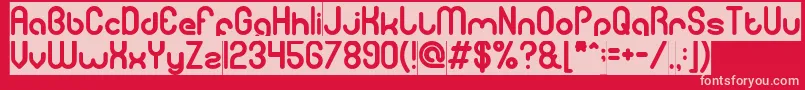 Más sobre la fuente GitchgitchInverse fuente GitchgitchInverse – Fuentes Rosadas Sobre Fondo Rojo