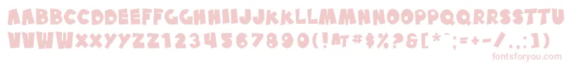 SfPaleBottom Font – Pink Fonts