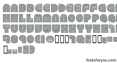 79Retro font – Fonts Starting With 7