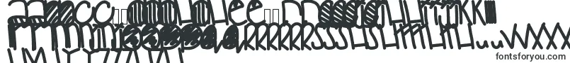 Czcionka Babooinspace – czcionki n'yanja