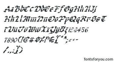 UberhГ¶lmeLazarItalic font – new Fonts