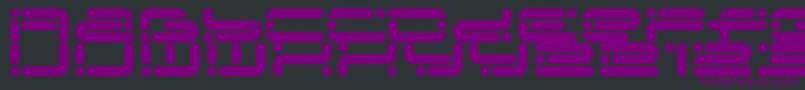 Chicory Font – Purple Fonts on Black Background