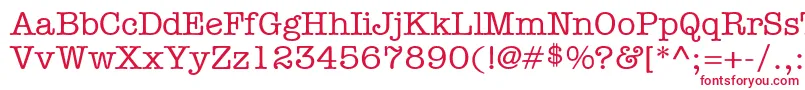 ItcAmericanTypewriterLtMediumAlternate Font – Red Fonts