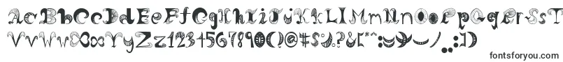 Шрифт Horn – декоративные шрифты