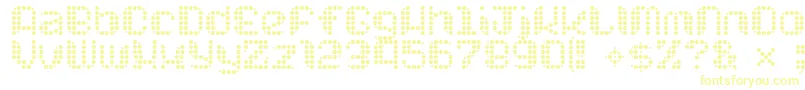 Chuck ffy-fontti – keltaiset fontit
