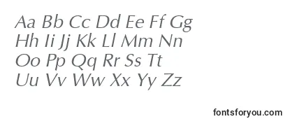 InterfaceSsiItalic-fontti