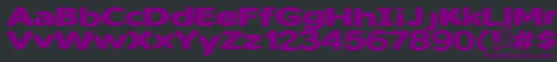 Weitere Informationen zur Sweet ffy-Schriftart Sweet ffy-Schriftart – Violette Schriften auf schwarzem Hintergrund