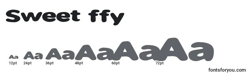 Sweet ffy Font Sizes