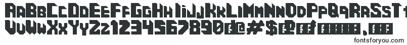 CosmicCube-fontti – lohkofontit