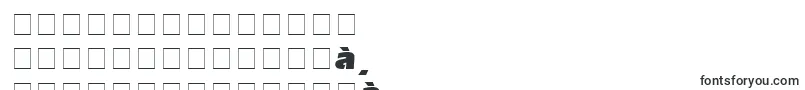 Erieblk2-Schriftart – thailändische Schriften