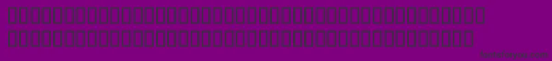 SpectrumMtExpertItalic-fontti – mustat fontit violetilla taustalla