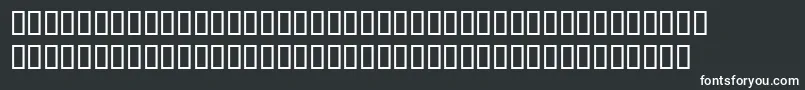 Шрифт SpectrumMtExpertItalic – белые шрифты на чёрном фоне