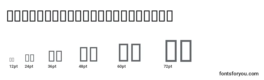 SpectrumMtExpertItalic Font Sizes