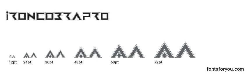 IronCobraPro Font Sizes