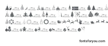 Review of the XmasTfbChristmas Font