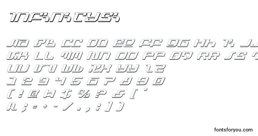 Infinitysi Font – alphabet, numbers, special characters