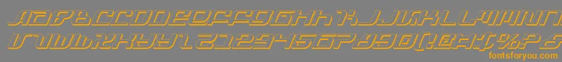 More about Infinitysi Font Infinitysi Font – Orange Fonts on Gray Background