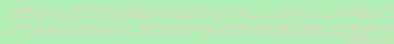 fuente Infinitysi – Fuentes Rosadas Sobre Fondo Verde