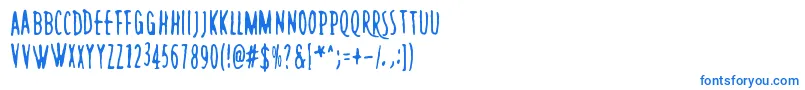 Подробнее о шрифте RushMinute Шрифт RushMinute – синие шрифты
