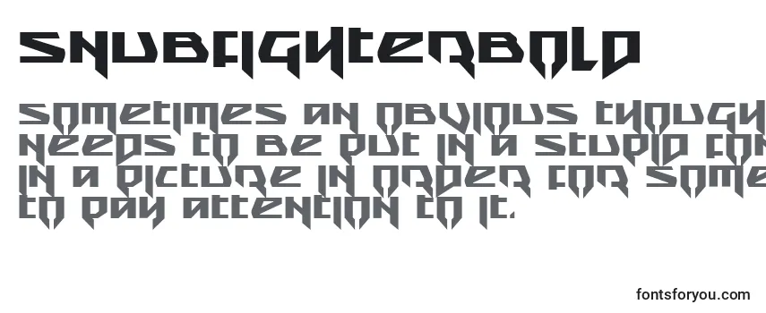 SnubfighterBold Font
