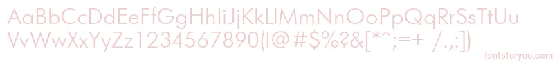 FuturislightcttNormal Font – Pink Fonts