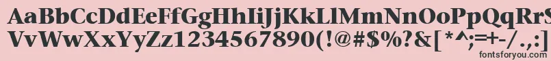 More about PrudentialheavyRegular Font PrudentialheavyRegular Font – Black Fonts on Pink Background