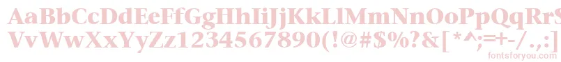 More about PrudentialheavyRegular Font PrudentialheavyRegular Font – Pink Fonts on White Background
