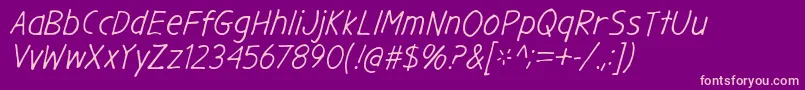 Lisätietoja GargleRgIt-fontista GargleRgIt-fontti – vaaleanpunaiset fontit violetilla taustalla