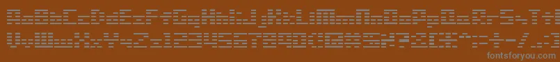 Шрифт Sg01 – серые шрифты на коричневом фоне