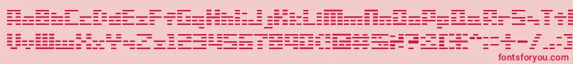 Sg01 Font – Red Fonts on Pink Background