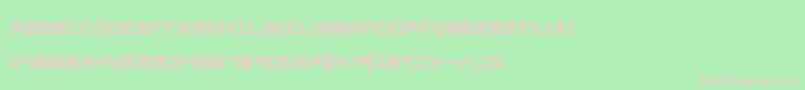 KonectorEerieBrk Font – Pink Fonts on Green Background