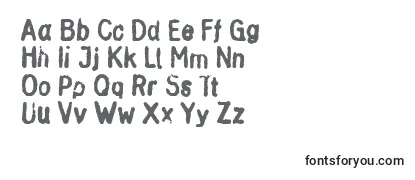 Inkbleed Font