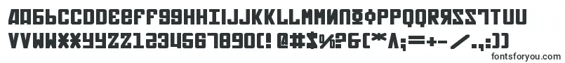 SovietBoldExpanded Font – Fonts for KOMPAS-3D
