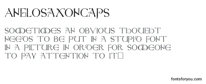 AngloSaxonCaps-fontti