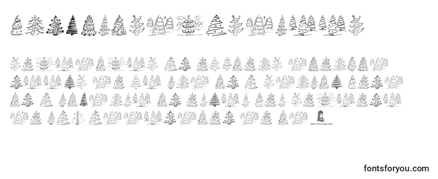 FunChristmasTrees Font