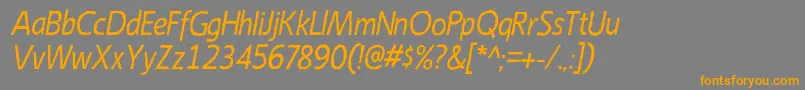 Más sobre la fuente EmoryItalic fuente EmoryItalic – Fuentes Naranjas Sobre Fondo Gris