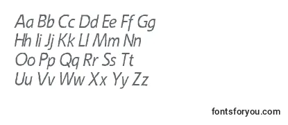 EmoryItalic-fontti