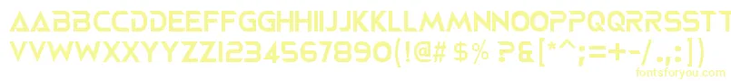 Neoterique Font – Yellow Fonts