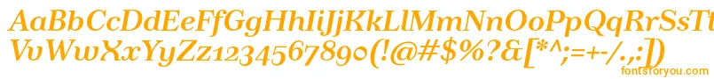 TusarosfBolditalic Font – Orange Fonts