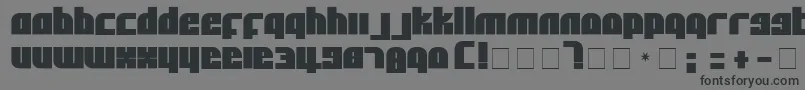 Lisätietoja AflSolid-fontista AflSolid-fontti – mustat fontit harmaalla taustalla