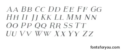 Шрифт ModernSerifItalic